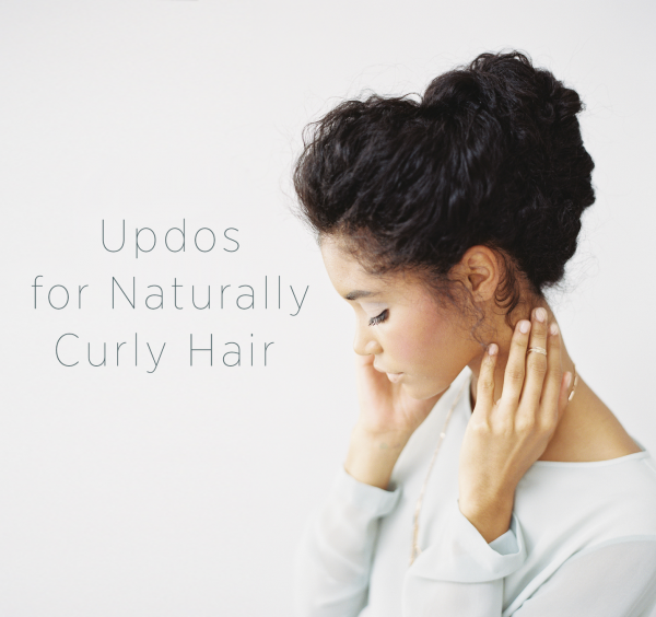 A Chic Hairstyle for Naturally Curly Hair
